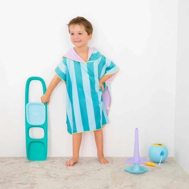 Beach Poncho – Quick-Drying Microfiber Kids Towel - The Baby Penguin