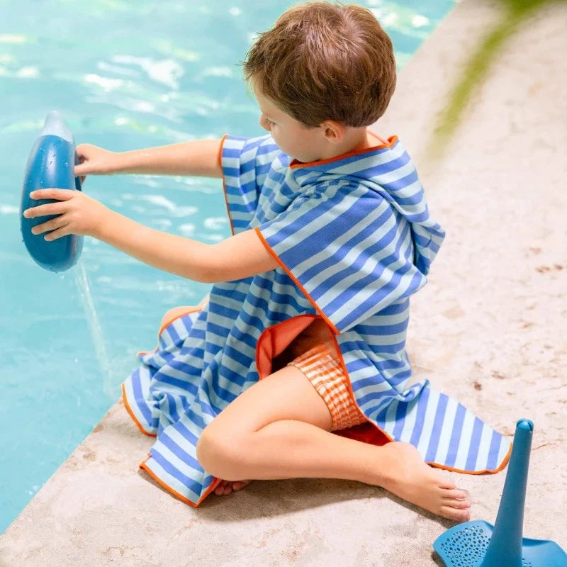 Beach Poncho – Quick-Drying Microfiber Kids Towel - The Baby Penguin