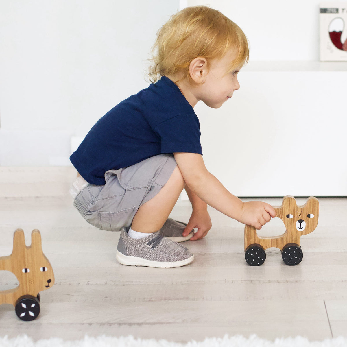 Bear Push Toy - The Baby Penguin