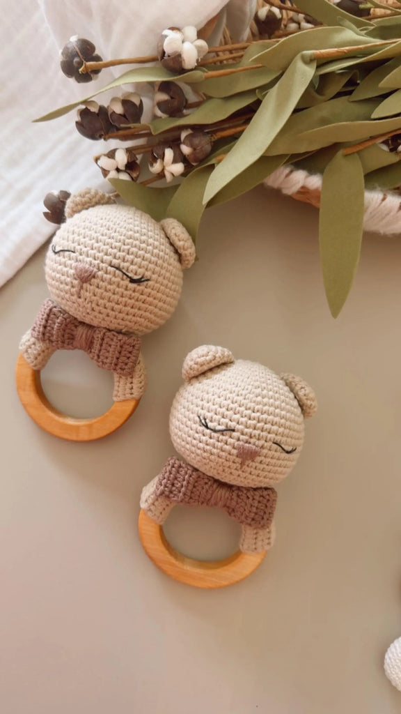 Bear Teether Rattle-2 - The Baby Penguin