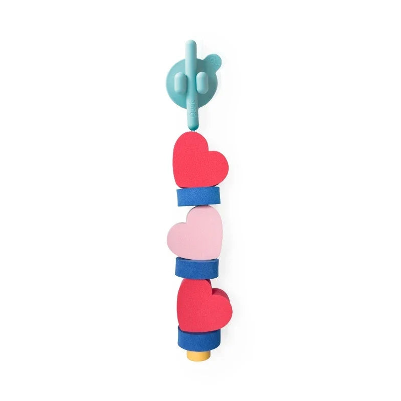 Beedi Hearts – Soft Floating Lacing Beads - The Baby Penguin
