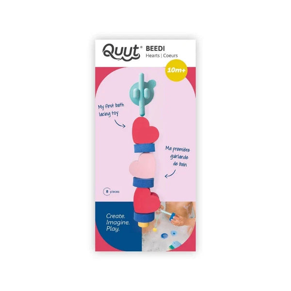Beedi Hearts – Soft Floating Lacing Beads - The Baby Penguin