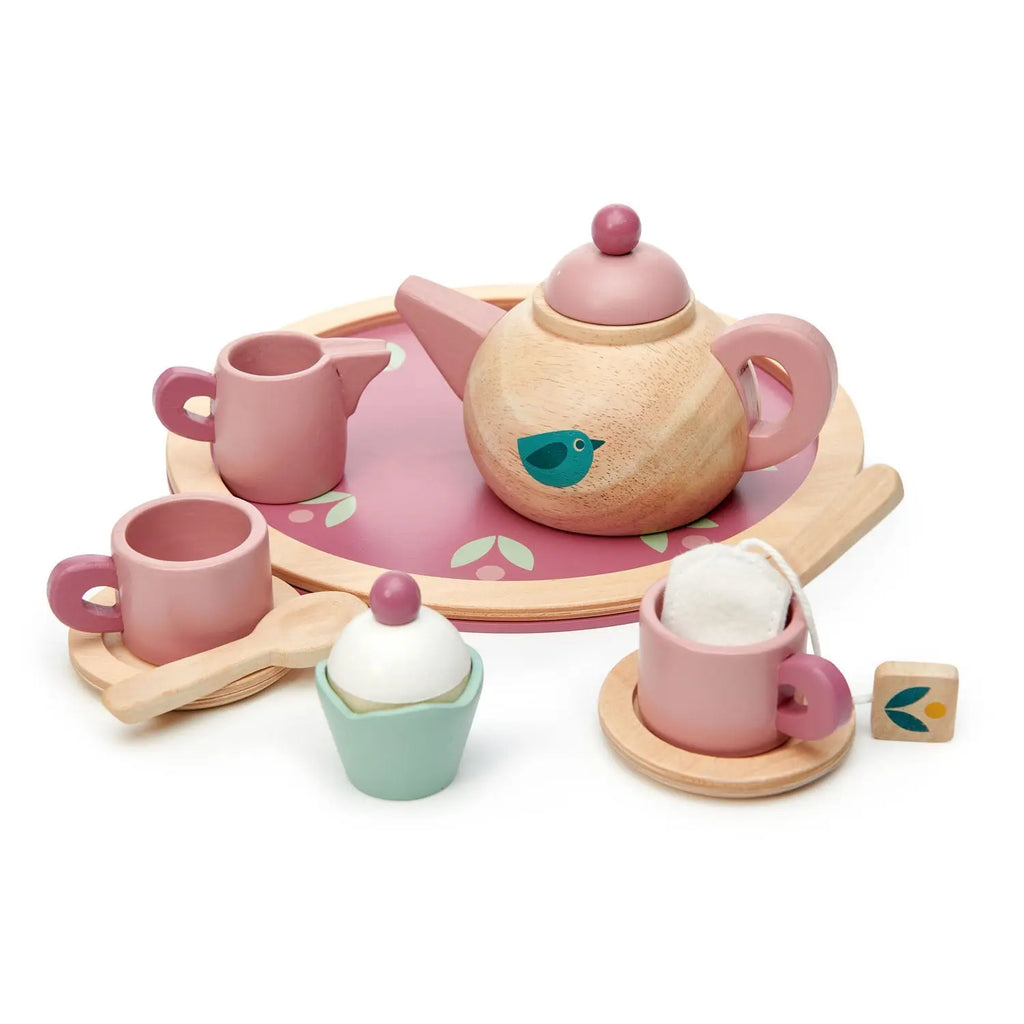 Birdie Tea Set | Kitchen Pretend Play | Tender Leaf | Pretend Play | The Baby Penguin
