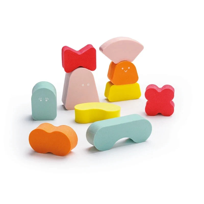 Blokki – Soft, Foam Stacking Blocks for Toddlers and Kids - The Baby Penguin