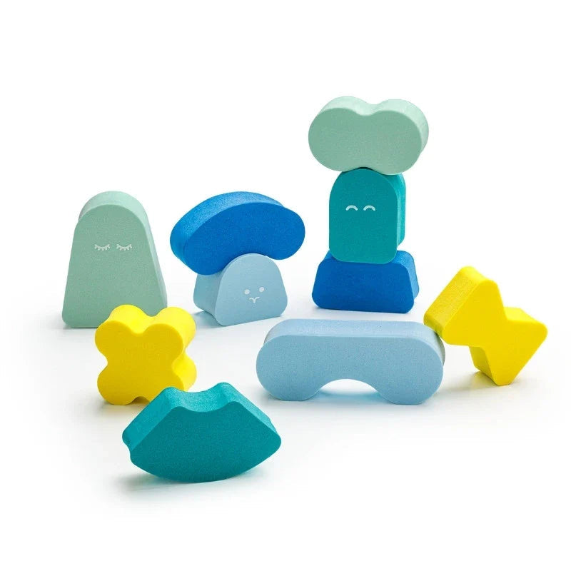 Blokki – Soft, Foam Stacking Blocks for Toddlers and Kids - The Baby Penguin