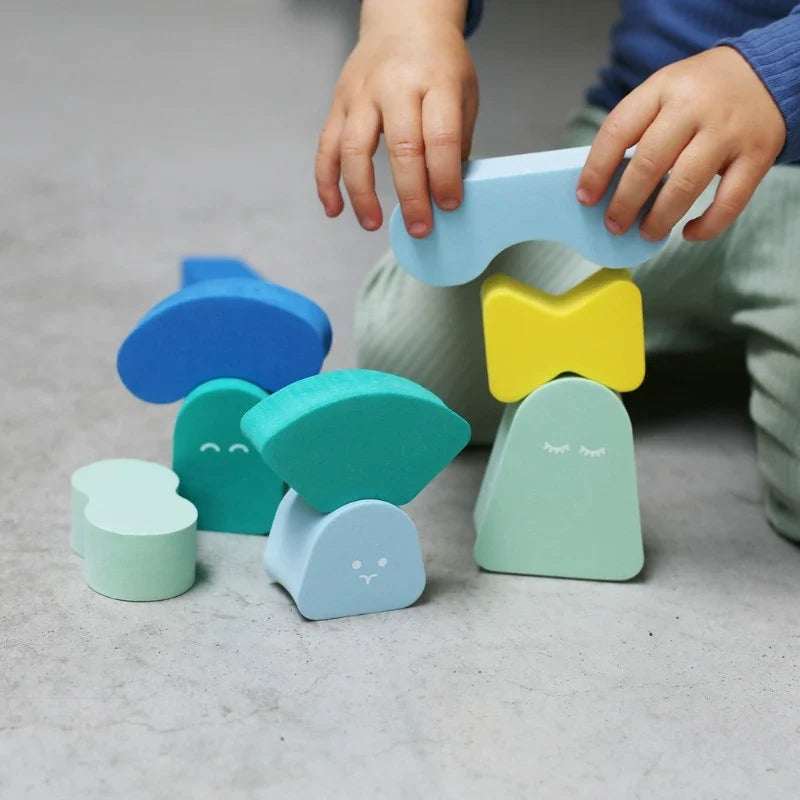 Blokki – Soft, Foam Stacking Blocks for Toddlers and Kids - The Baby Penguin