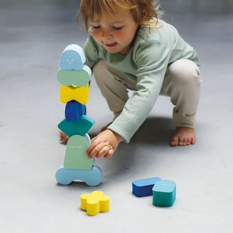 Blokki – Soft, Foam Stacking Blocks for Toddlers and Kids - The Baby Penguin