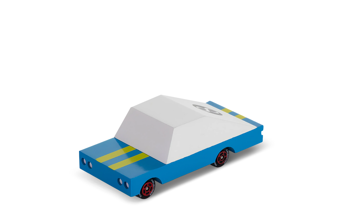 Blue Racer #8 | Cars | The Baby Penguin
