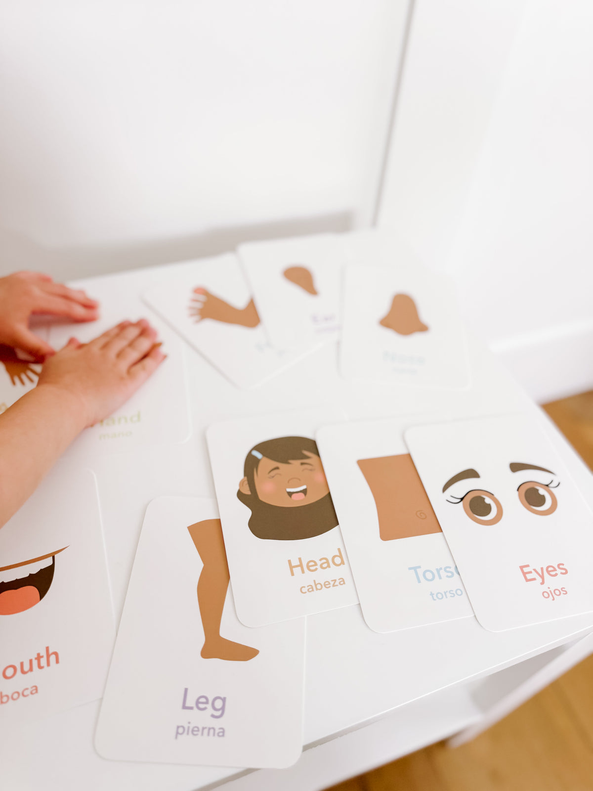 Body Parts Flashcards - The Baby Penguin