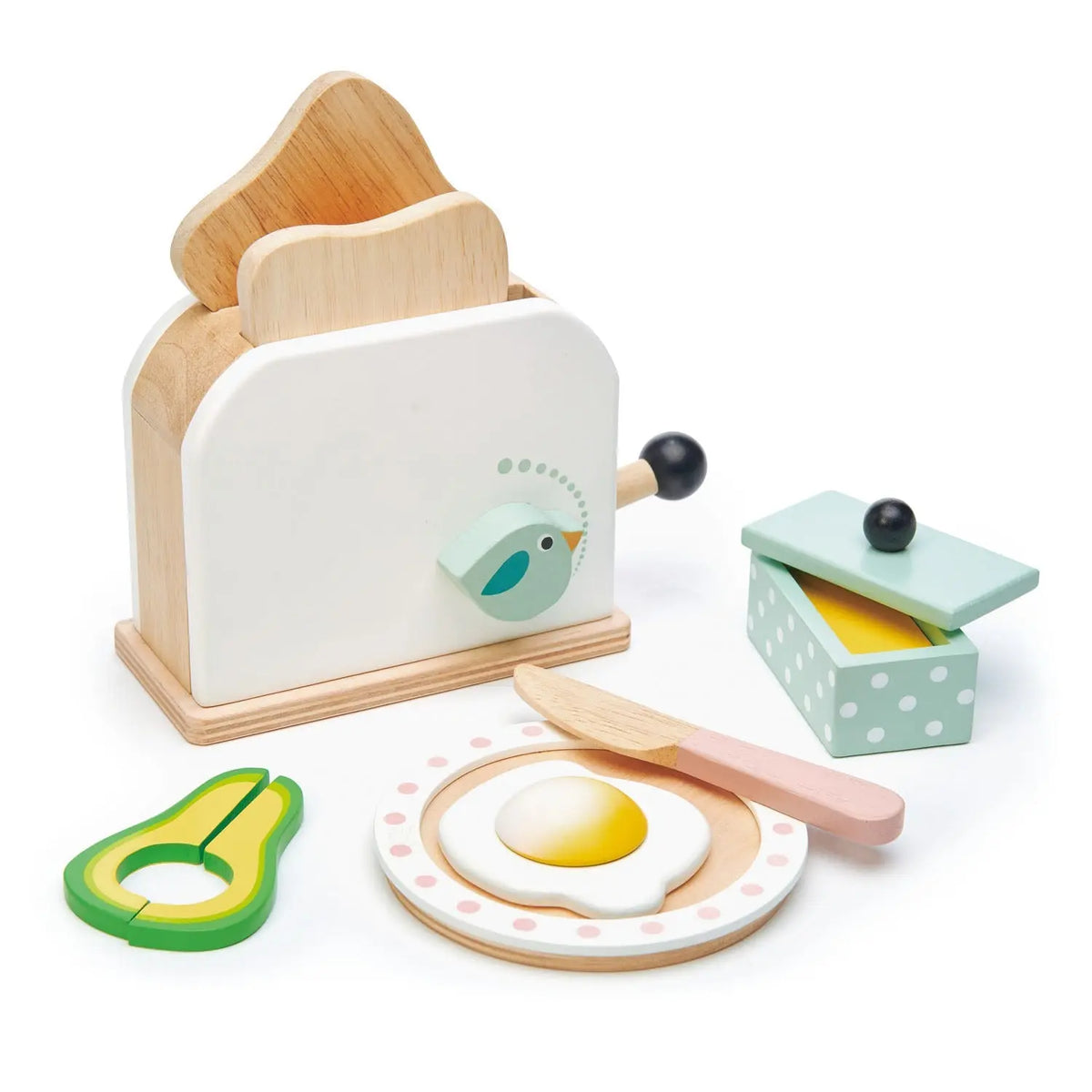 Tender Leaf Breakfast Toaster Wooden Play Set