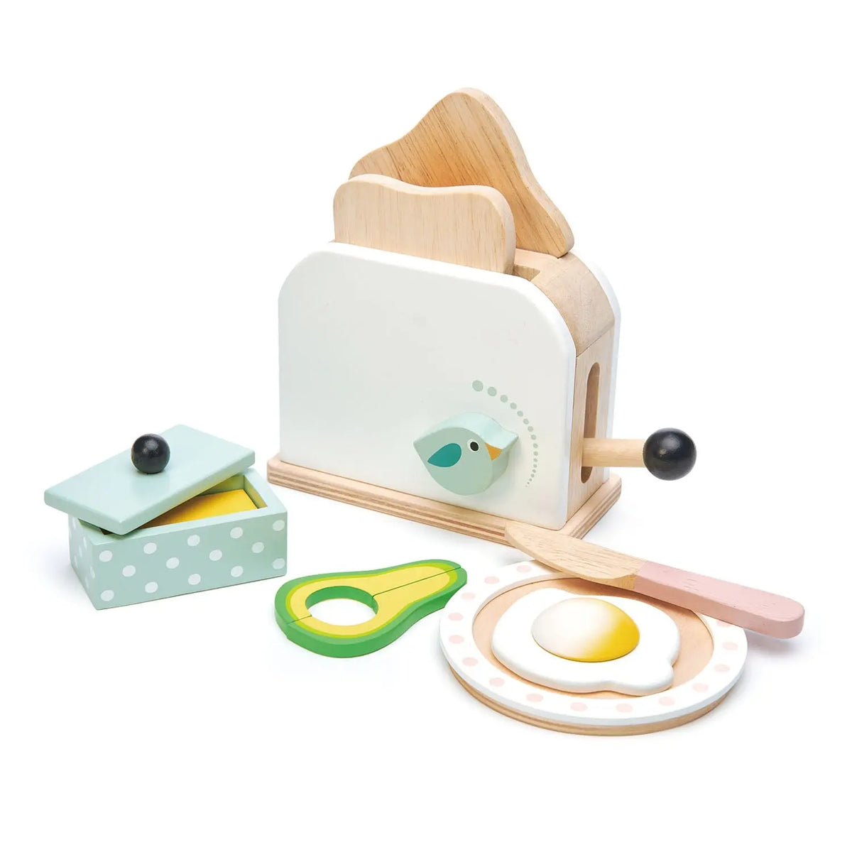 Tender Leaf Breakfast Toaster Wooden Play Set