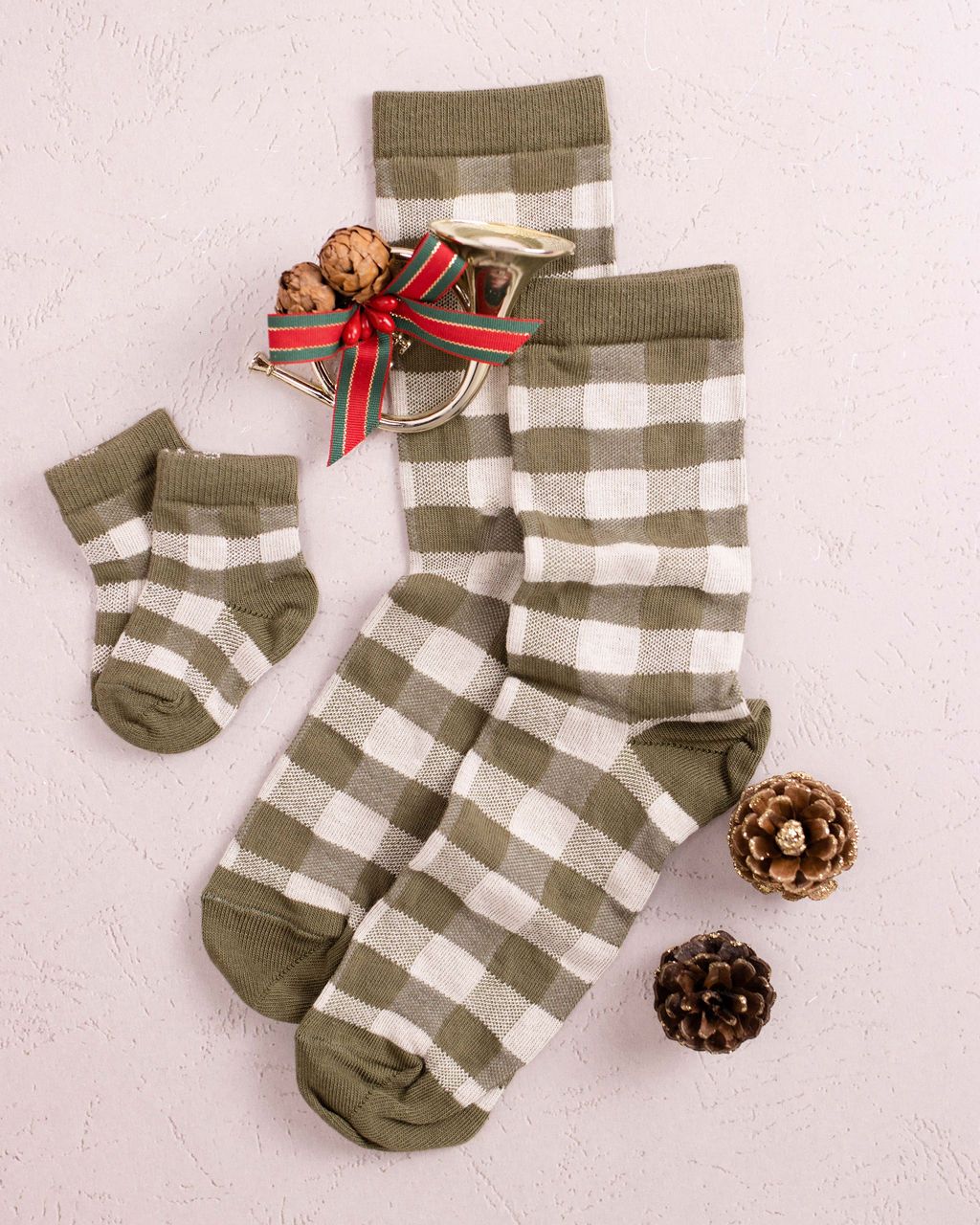 Buffalo Check ADULT: Olive - The Baby Penguin