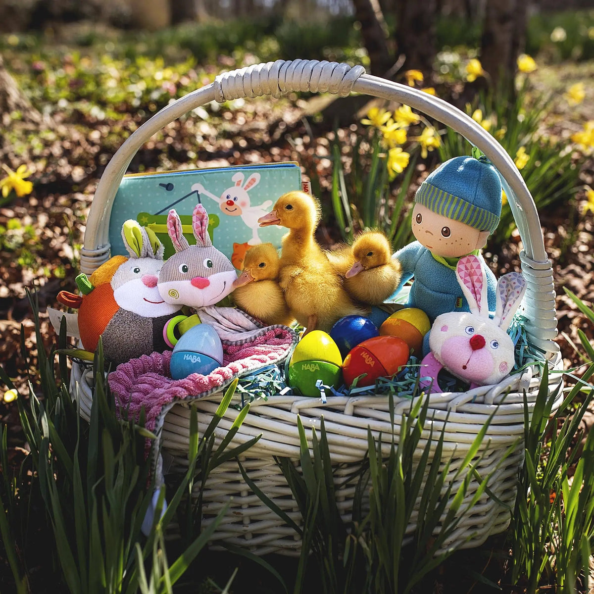 Bunny Lovey Baby Blankie | Plush Baby | The Baby Penguin