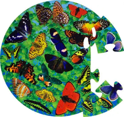 Butterflies Jigsaw Puzzle | Sustainable Toy | USA Made Maple Landmark