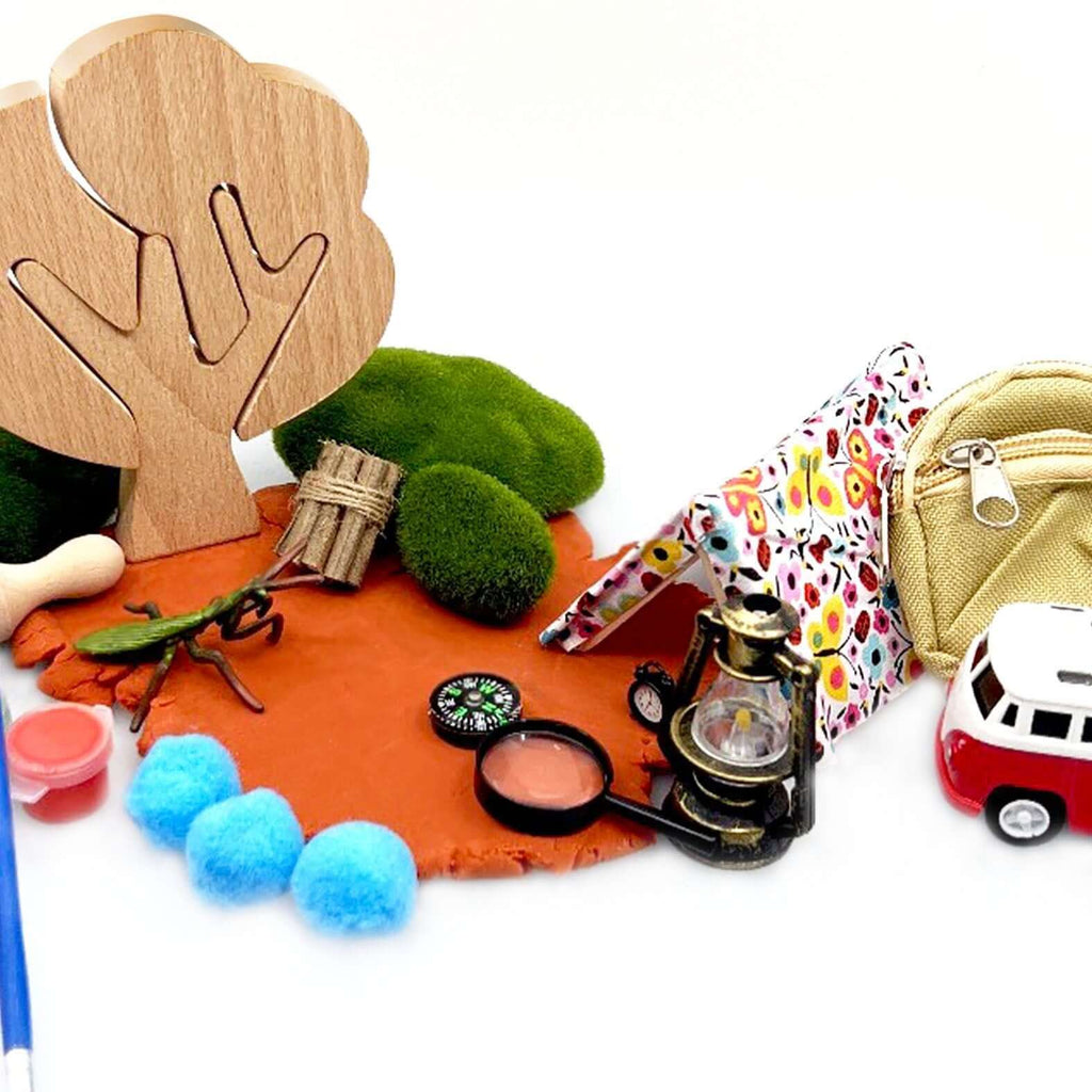Camping Trip, Playdough Play Set - The Baby Penguin