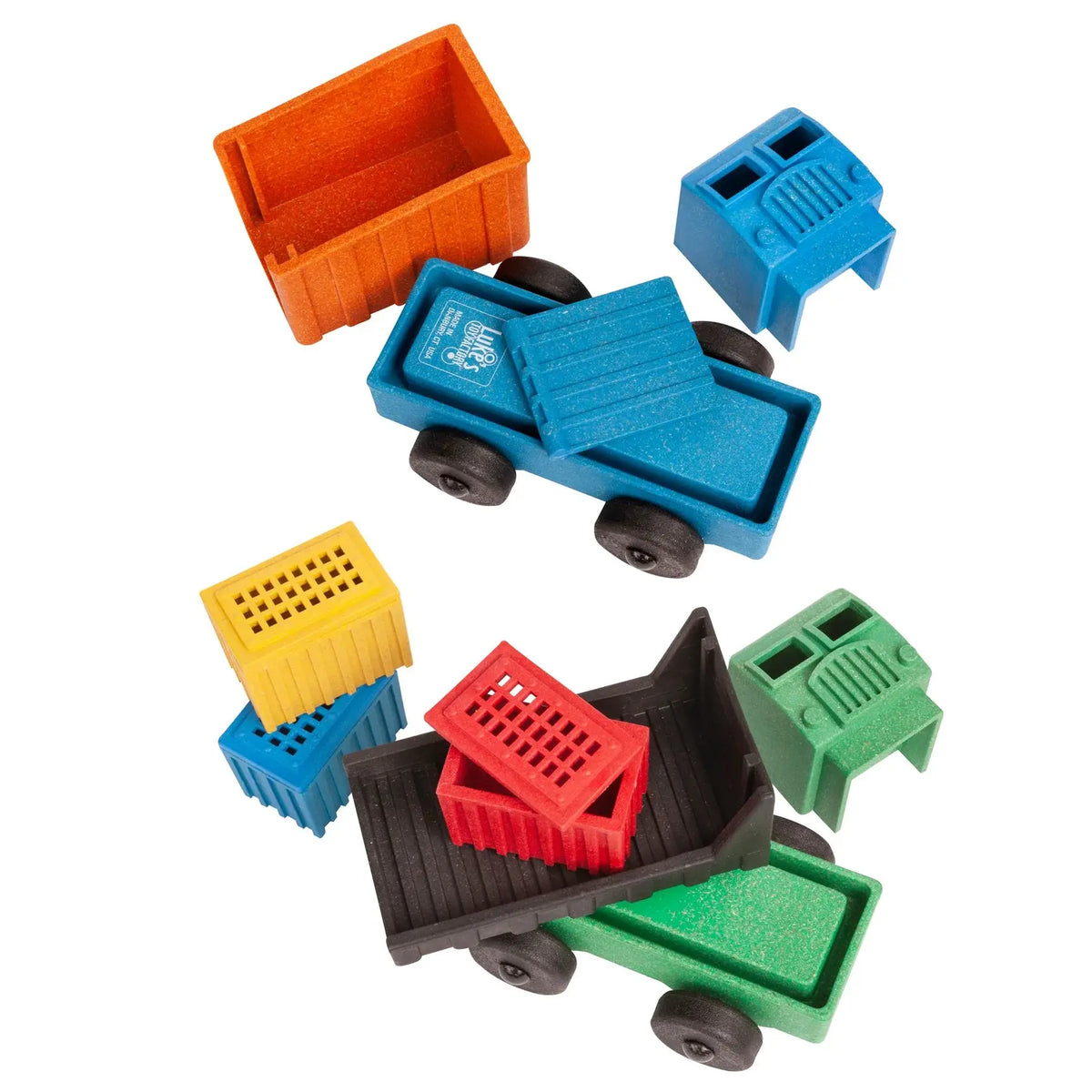 Luke's Toy Factory Cargo & Dump Truck Set – 2 Pack by Luke's Toy Factory – product image 6