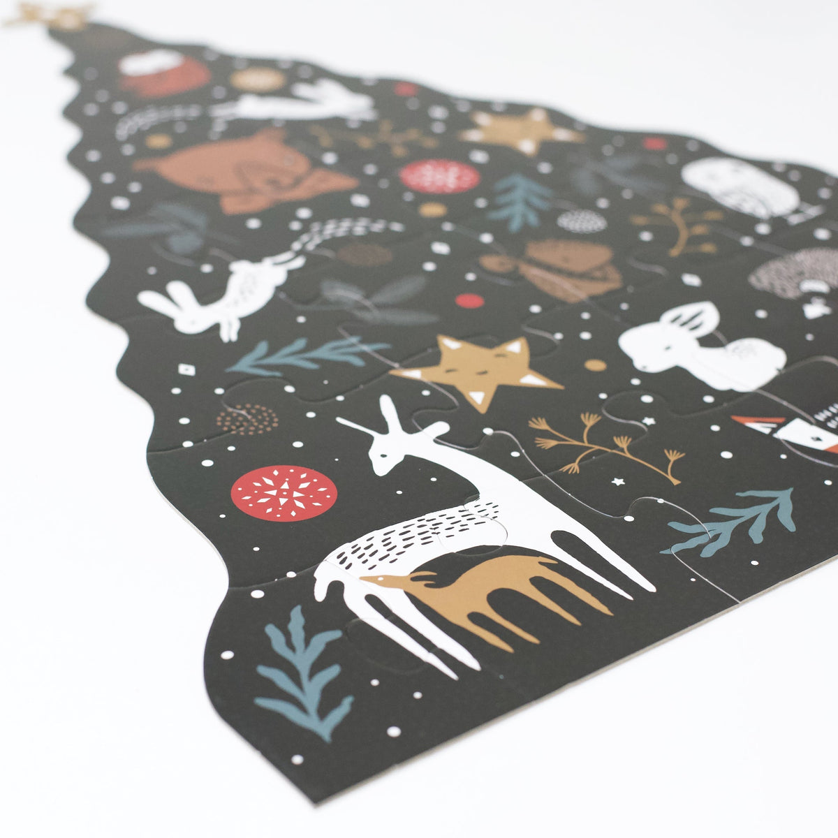 Christmas Tree Floor Puzzle - The Baby Penguin