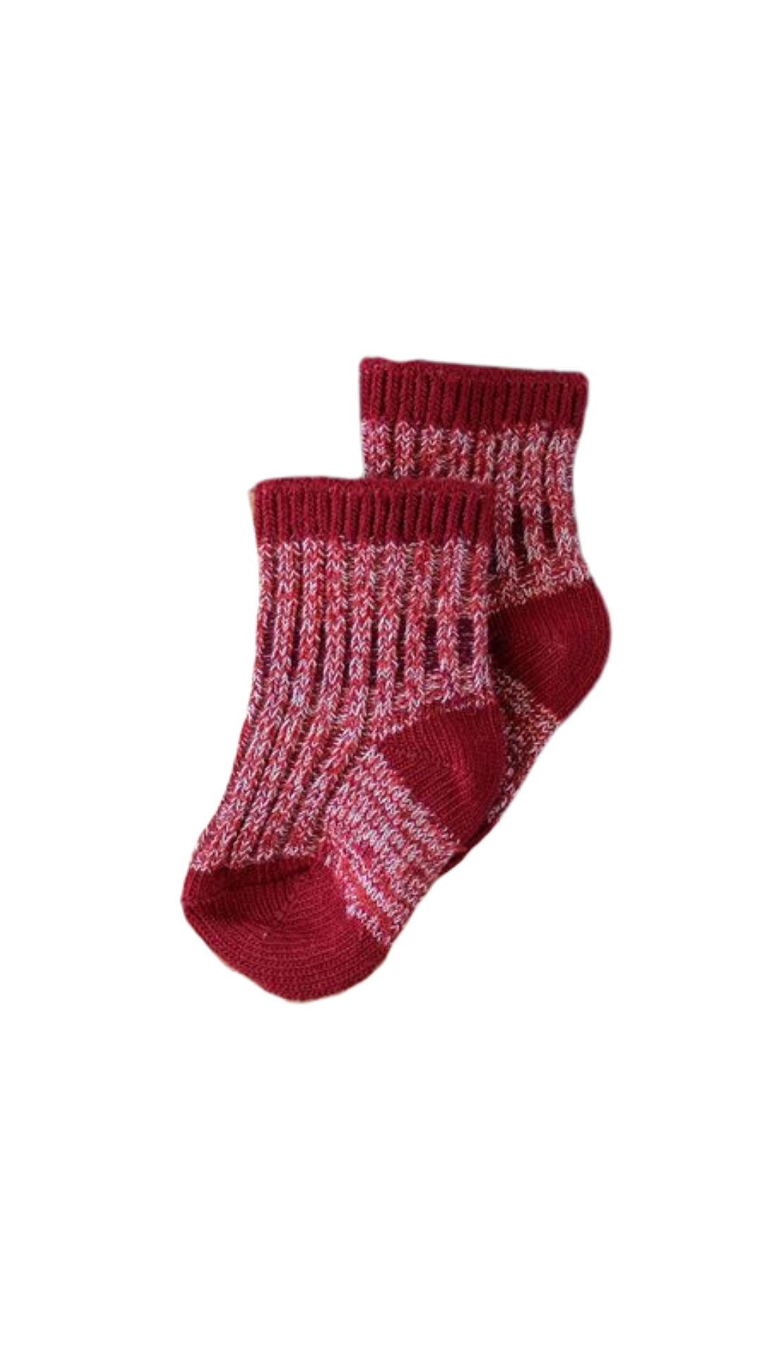 Chunky Knit Socks: Red - The Baby Penguin