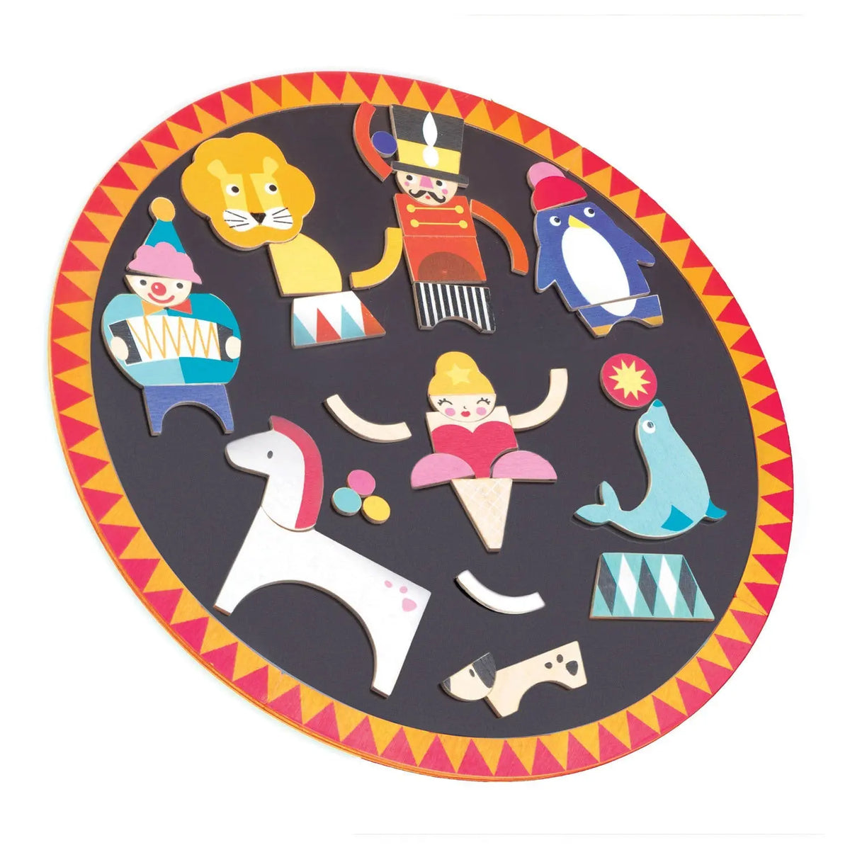 Tender Leaf Circus Night Magnetic Wooden Play Board