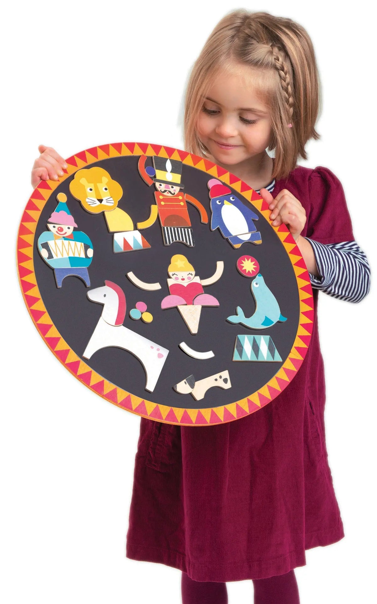 Tender Leaf Circus Night Magnetic Wooden Play Board