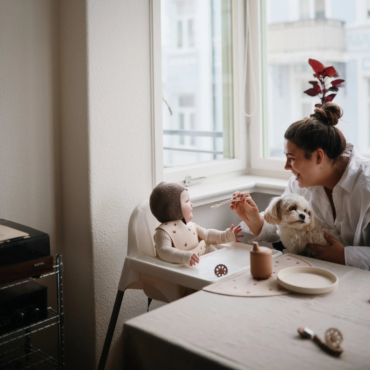 Classic Silicone Suction Plate | silicone tableware | The Baby Penguin