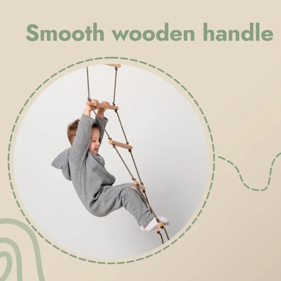 Climbing rope ladder for kids | Ages 3-9 - The Baby Penguin