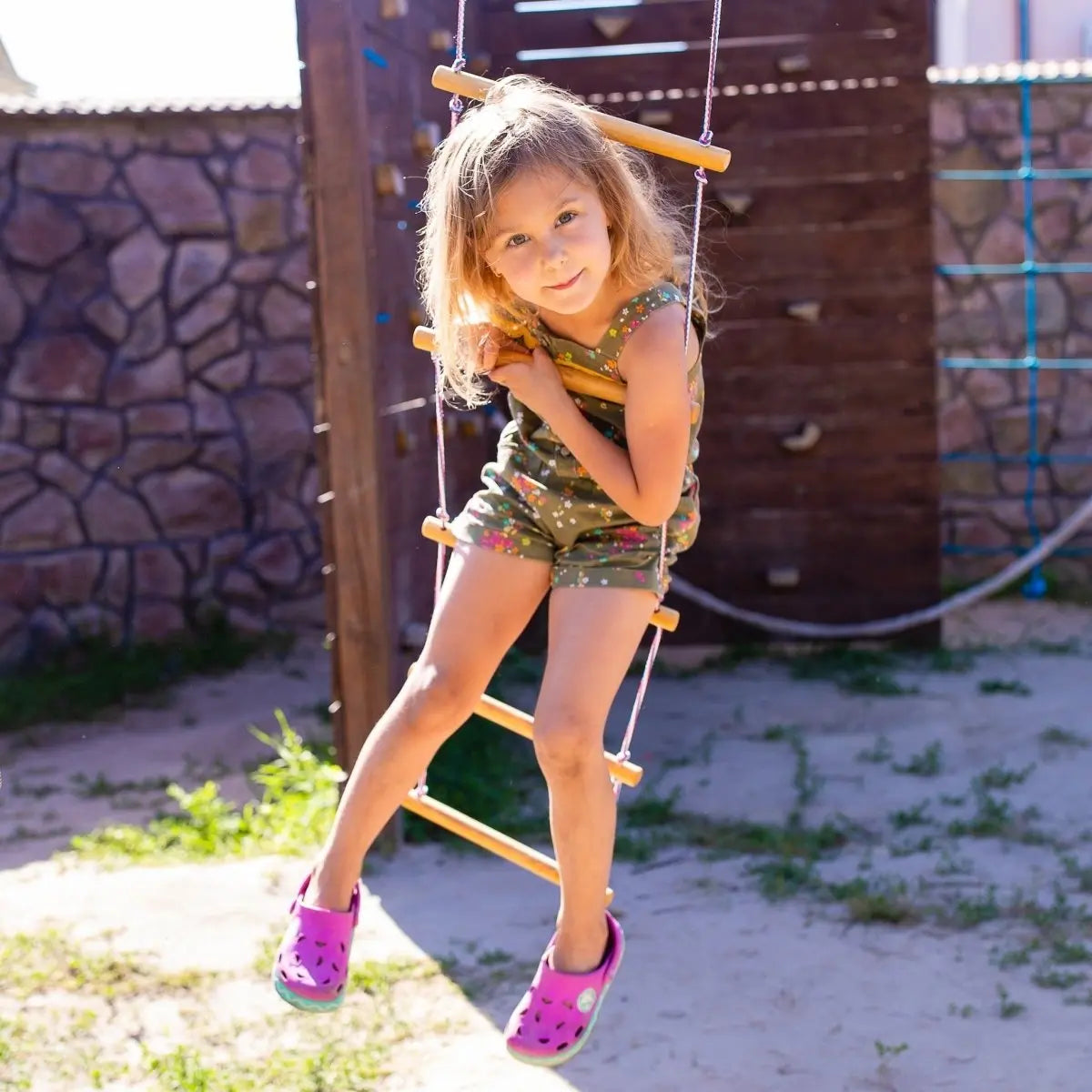 Climbing rope ladder for kids | Ages 3-9 - The Baby Penguin