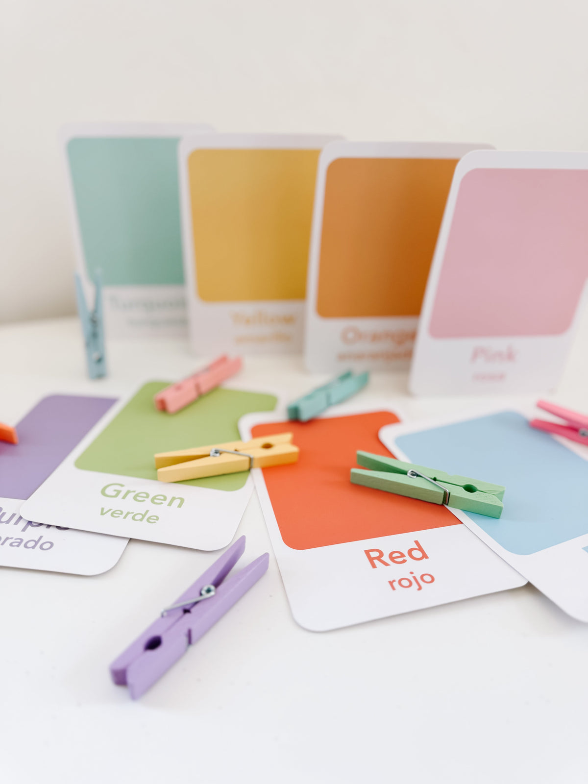 Color Sorting Flashcards - The Baby Penguin