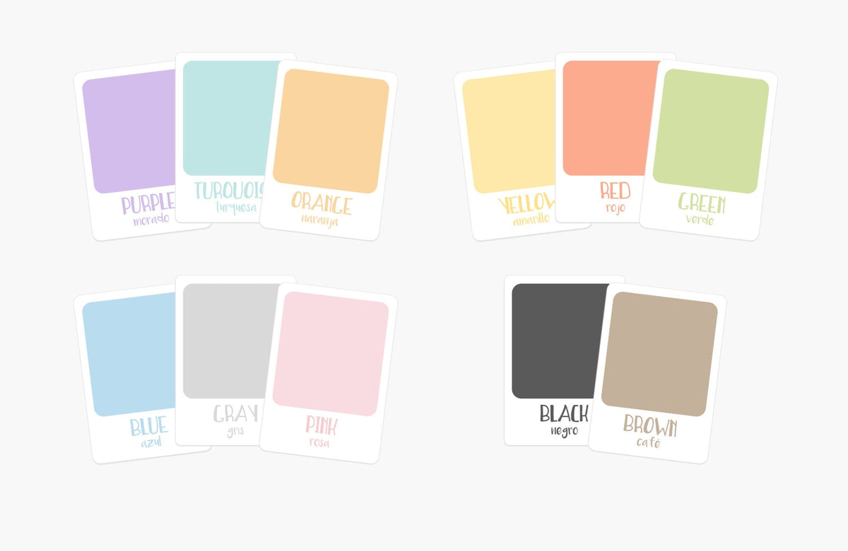Color Sorting Flashcards - The Baby Penguin