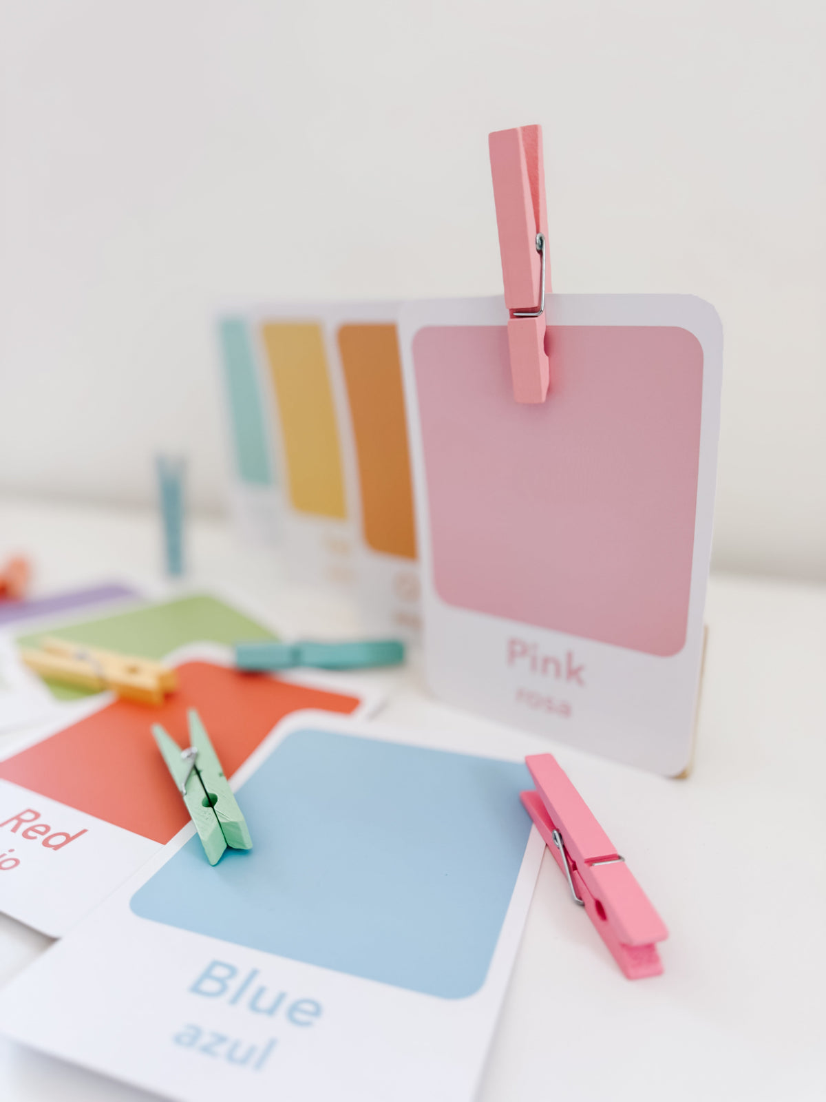Color Sorting Flashcards - The Baby Penguin