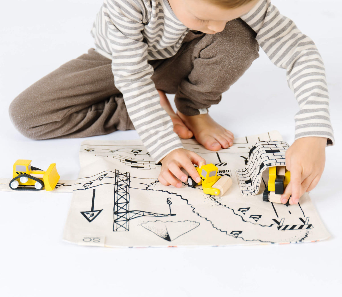 Construction Play Mat: "The CUTEST toys ever! I am in love!" - The Baby Penguin
