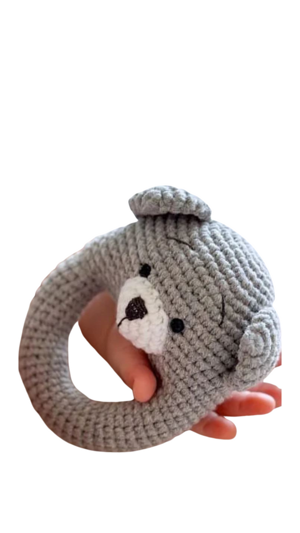 Crochet Animal Rattle-2 - The Baby Penguin