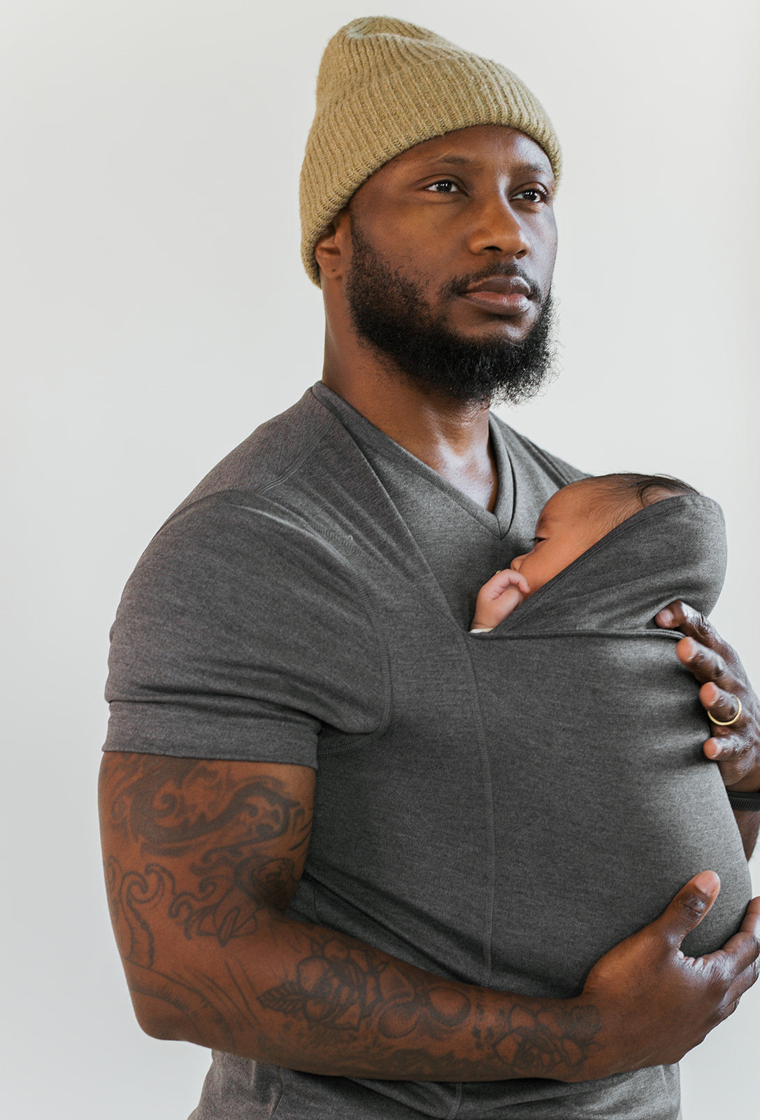 Dad Shirt | Gray | Dad Shirts | The Baby Penguin