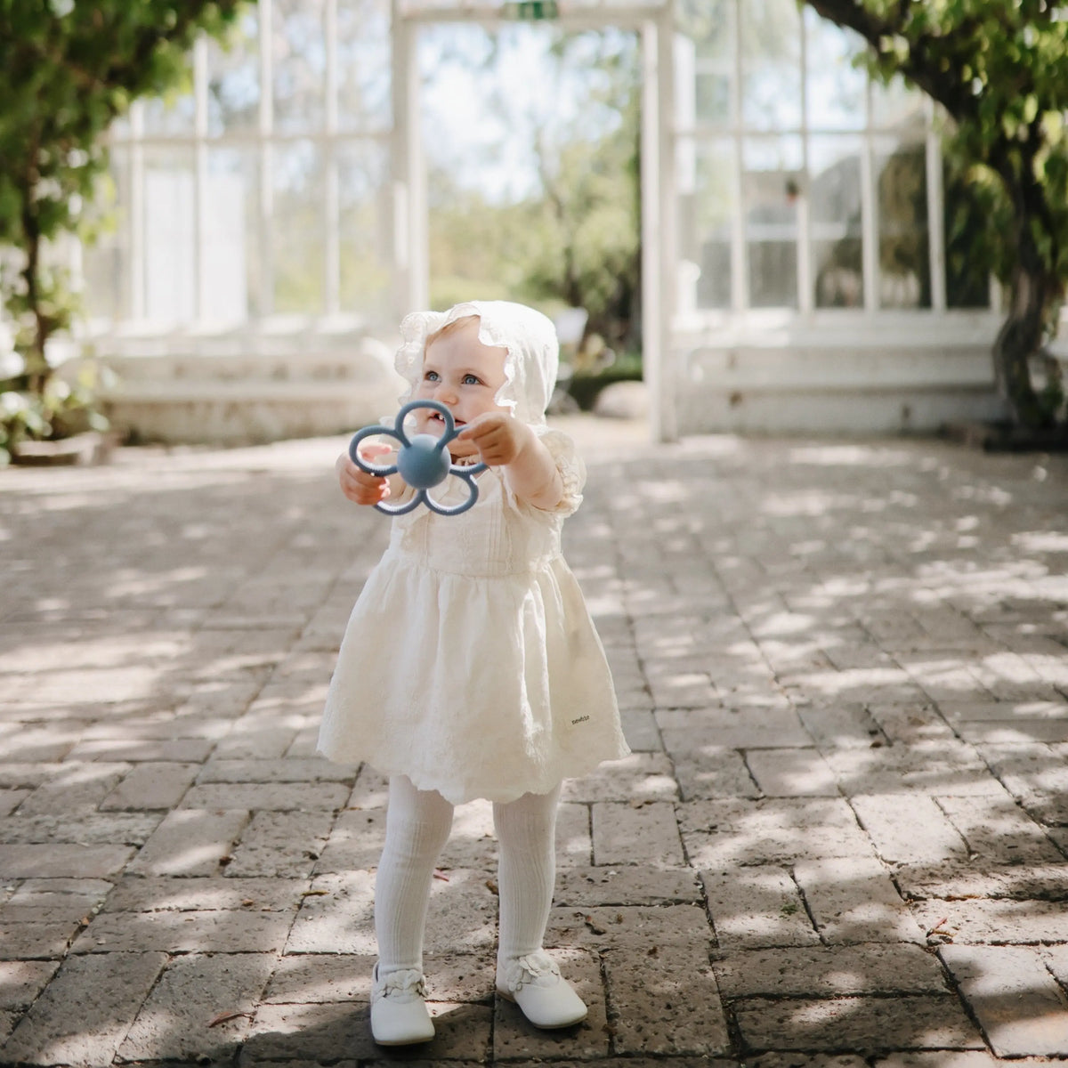 Daisy Rattle Teether | toys | The Baby Penguin