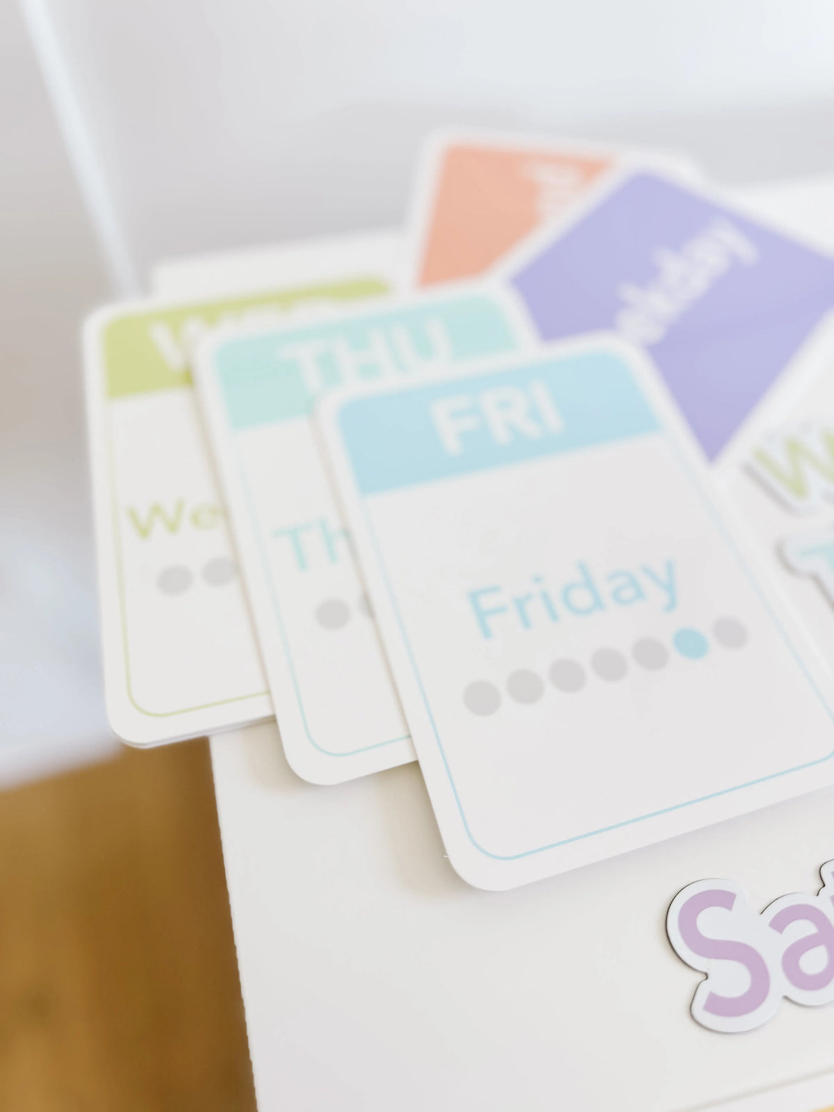 Days, Months, Seasons Flashcards and Magnets | Educational Toys | The Baby Penguin