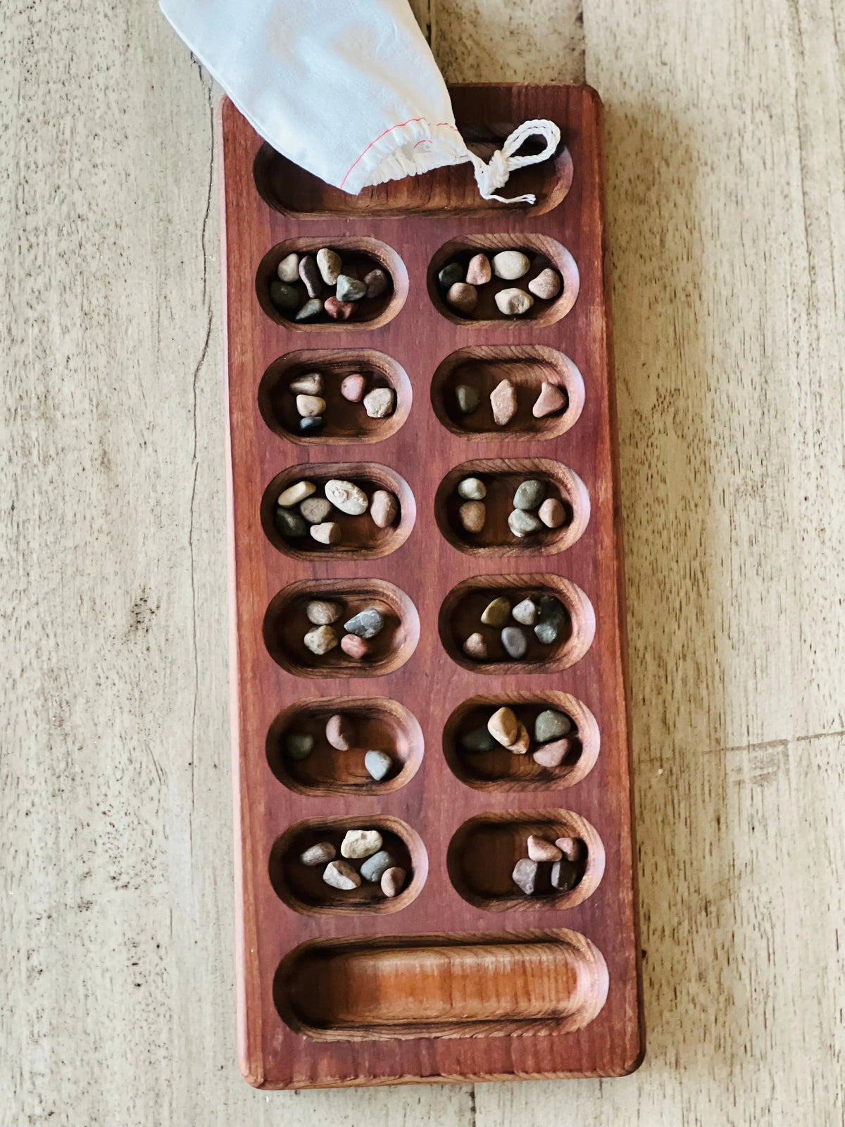 Deluxe Mancala | Made in USA | Wooden Board Games by Maple Landmark – additional product view