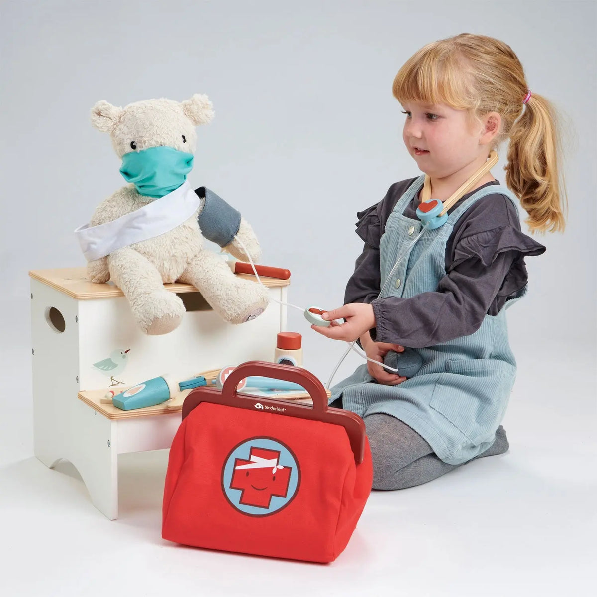 Tender Leaf Doctor's Bag Pretend Medical Play Set
