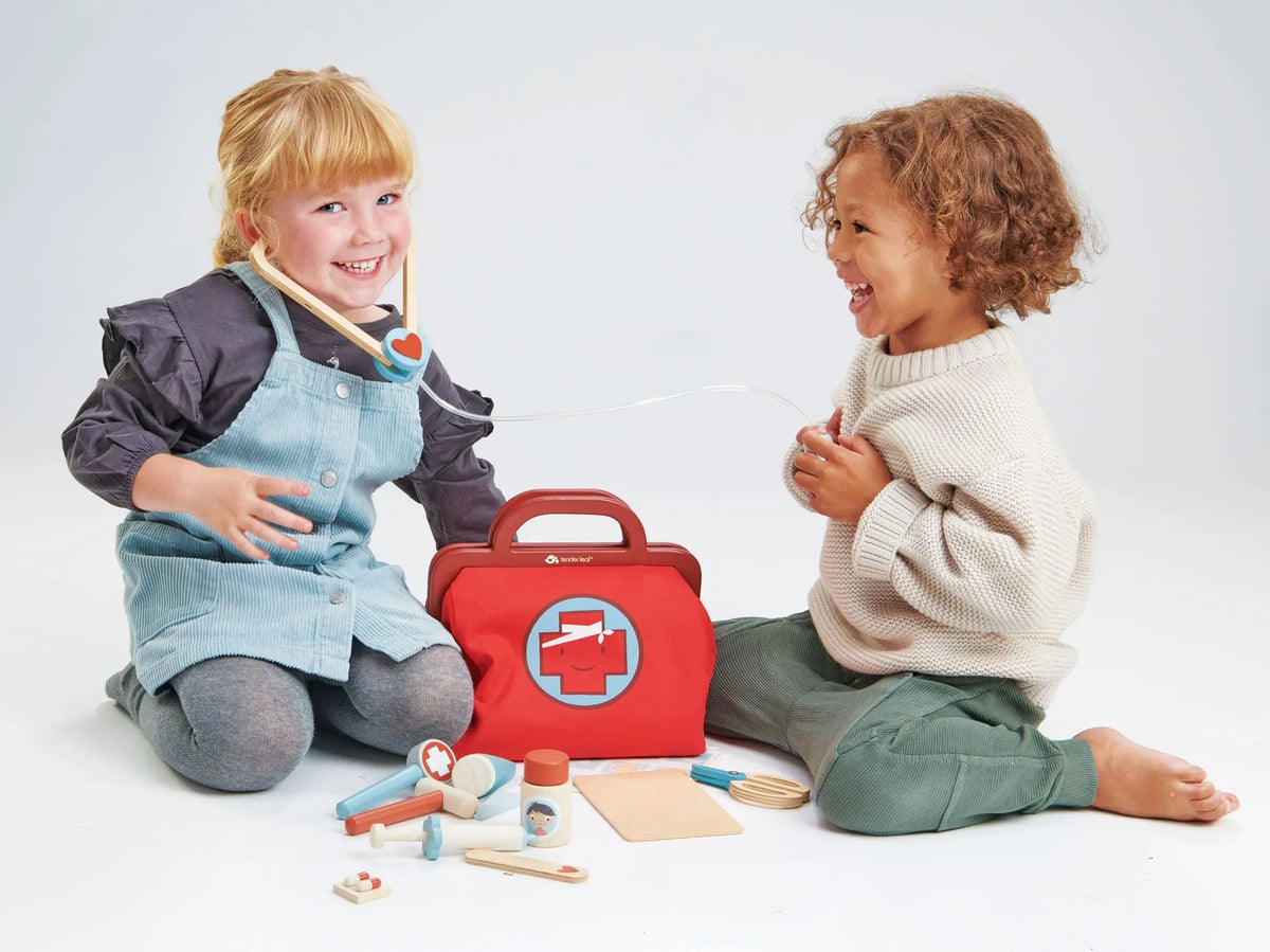 Tender Leaf Doctor's Bag Pretend Medical Play Set
