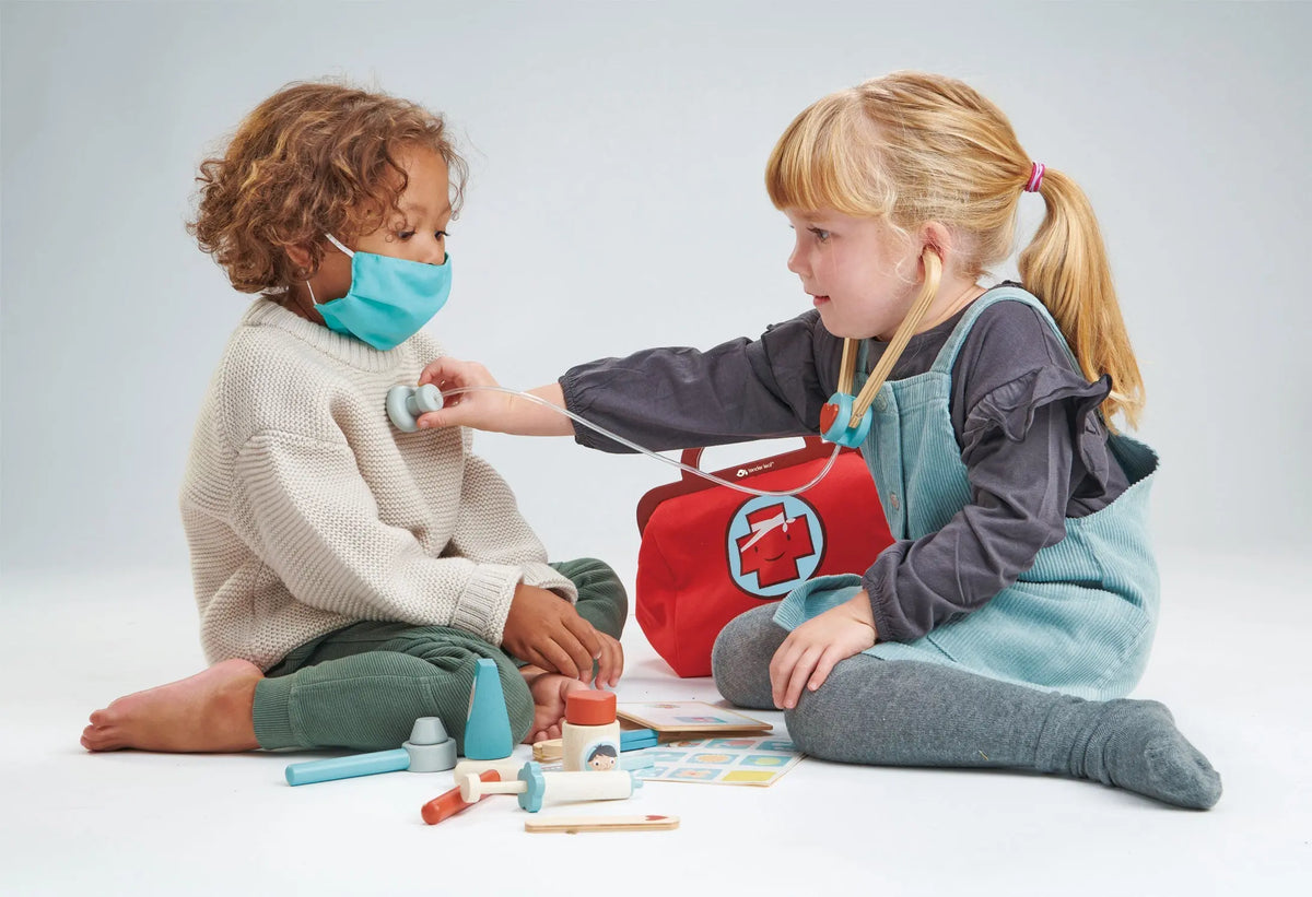Tender Leaf Doctor's Bag Pretend Medical Play Set