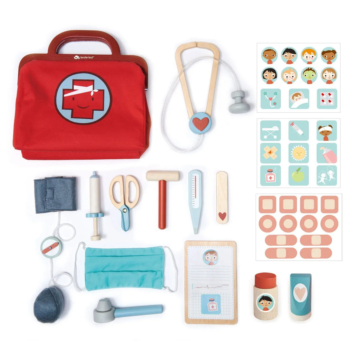 Tender Leaf Doctor's Bag Pretend Medical Play Set