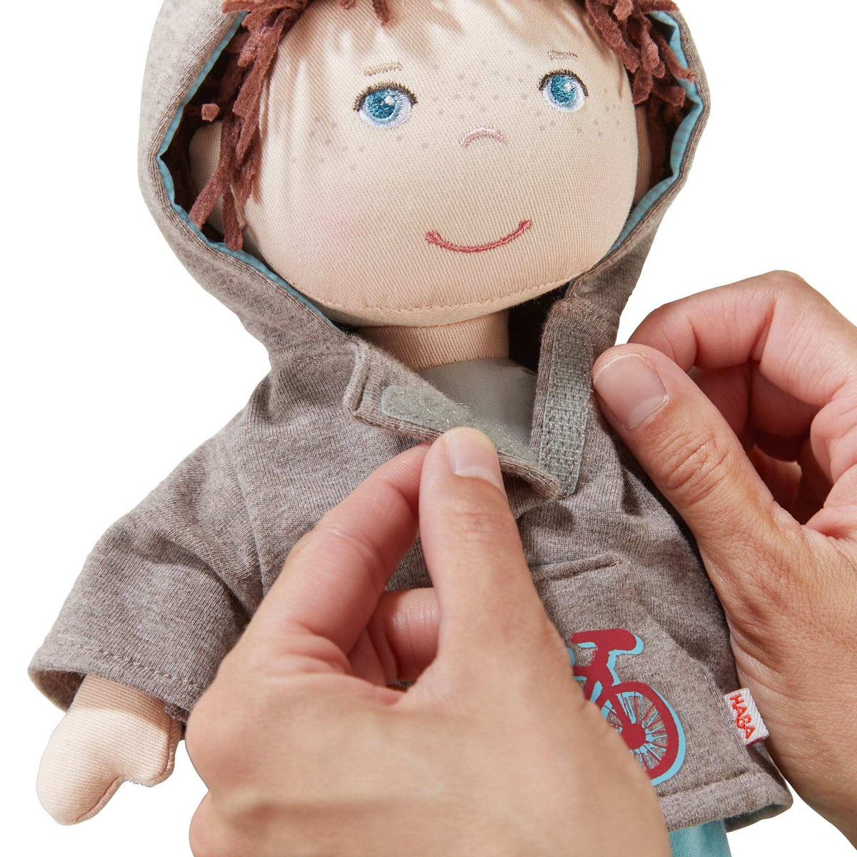 Doll Lian with Hoodie | Soft Dolls | The Baby Penguin