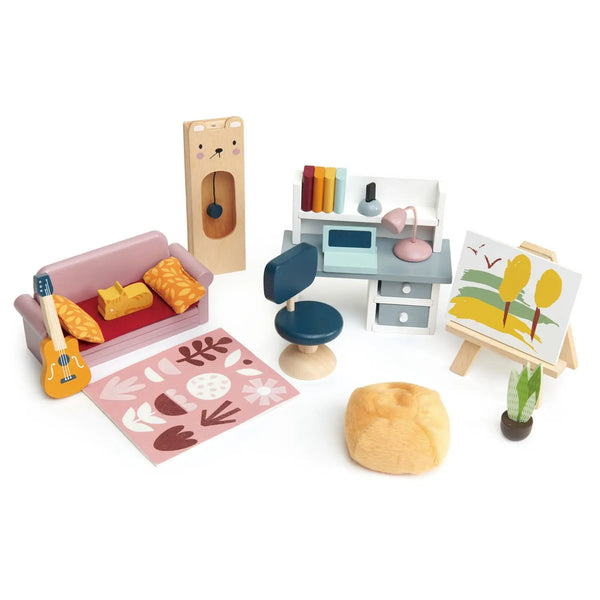  Dolls House Study Furniture Tender Leaf 