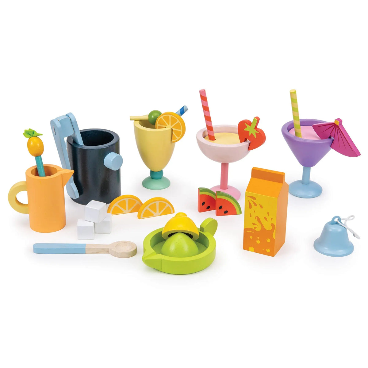 Tender Leaf Wooden Drinks Trolley Play Stand