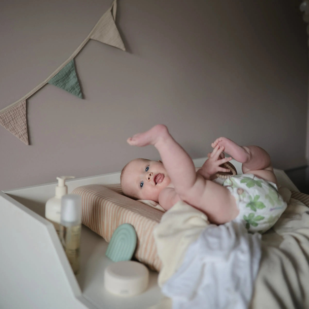 Extra Soft Muslin Changing Pad Cover | Changing Pad Cover | The Baby Penguin