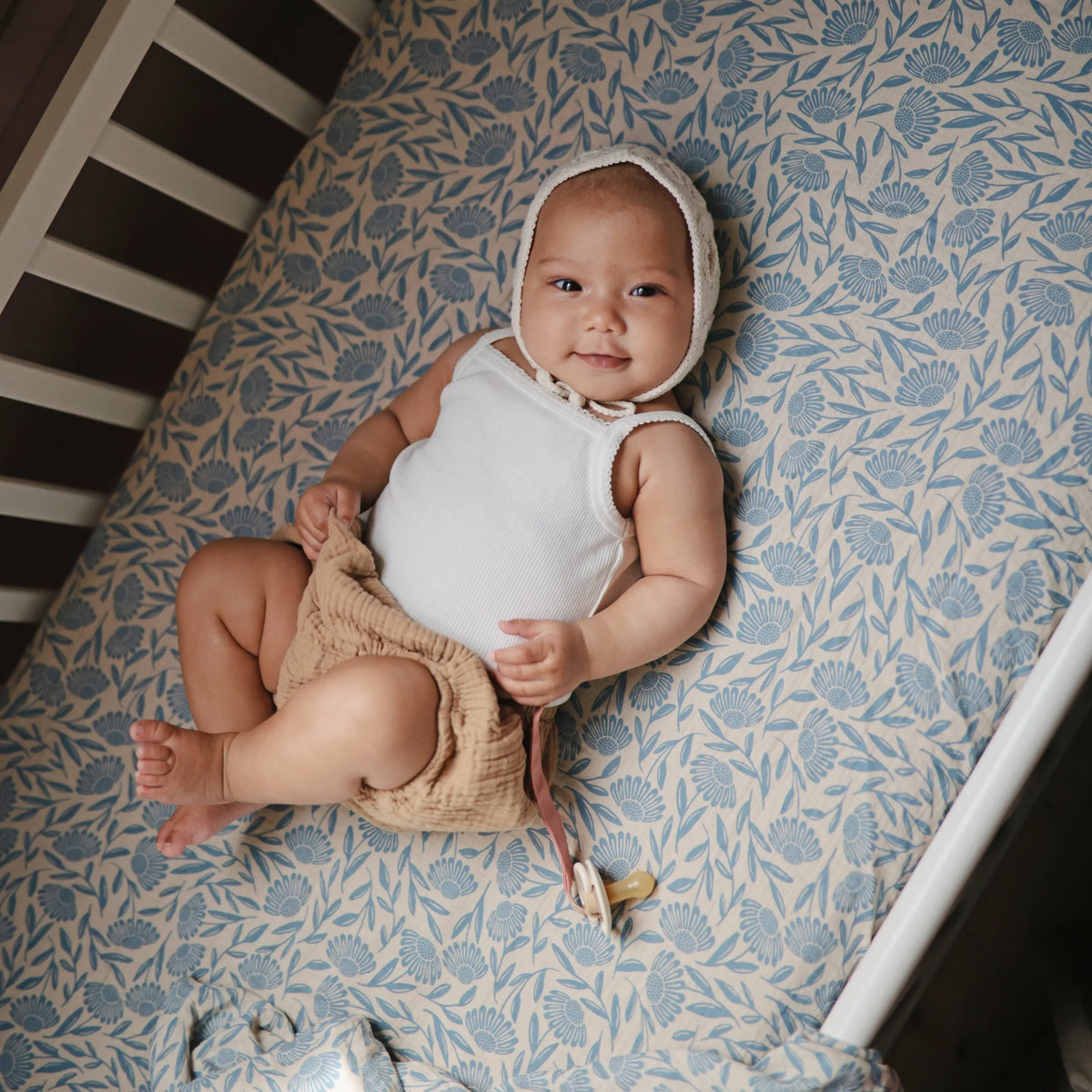 Extra Soft Muslin Crib Sheet | crib sheets | The Baby Penguin
