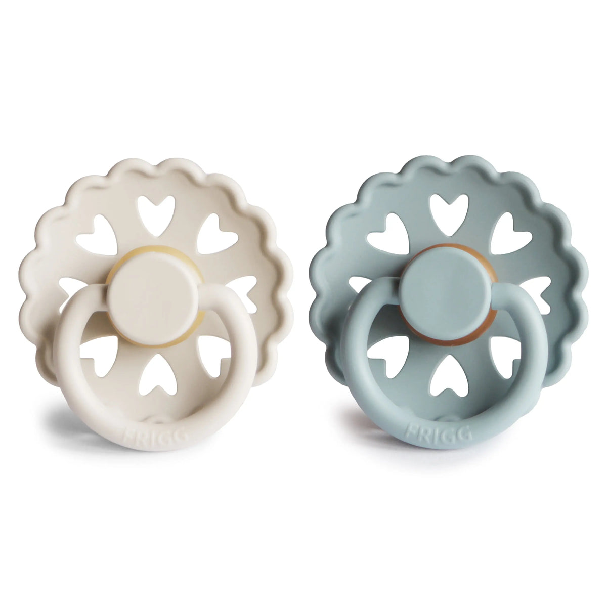 FRIGG Andersen Fairytale Natural Rubber Pacifier 2-Pack | RUBBER FRIGG PACIFIERS | The Baby Penguin