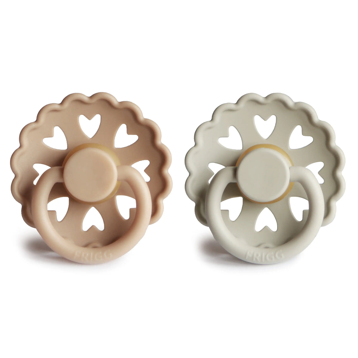 FRIGG Andersen Fairytale Natural Rubber Pacifier 2-Pack | RUBBER FRIGG PACIFIERS | The Baby Penguin