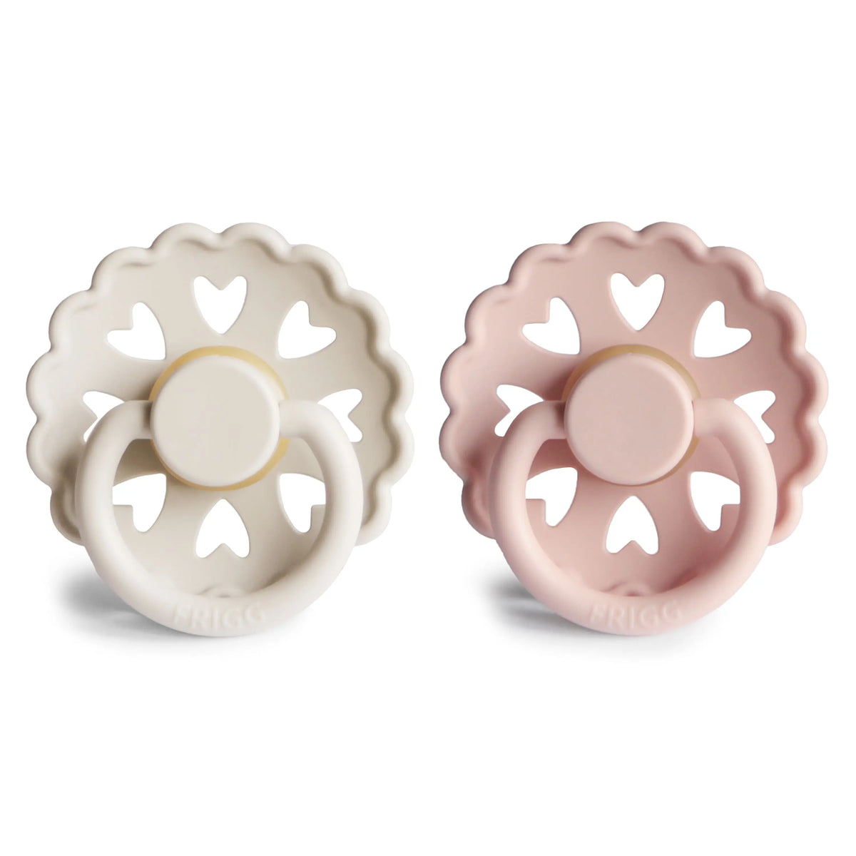 FRIGG Andersen Fairytale Natural Rubber Pacifier 2-Pack | RUBBER FRIGG PACIFIERS | The Baby Penguin