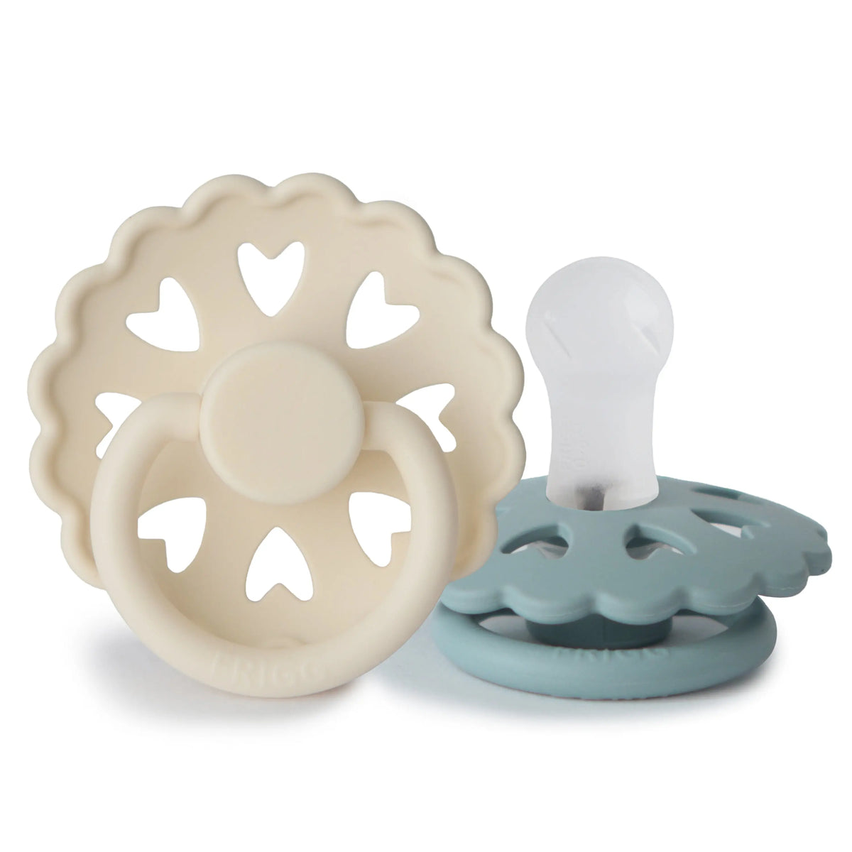 FRIGG Andersen Fairytale Silicone Pacifier 2-Pack | SILICONE FRIGG PACIFIERS | The Baby Penguin