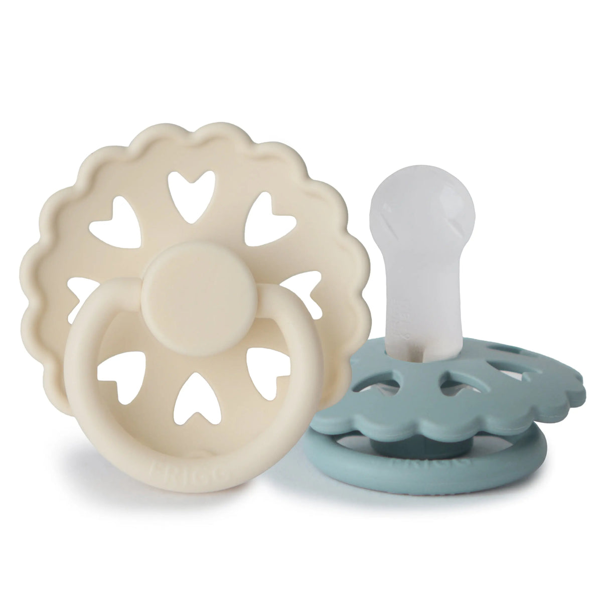 FRIGG Andersen Fairytale Silicone Pacifier 2-Pack | SILICONE FRIGG PACIFIERS | The Baby Penguin